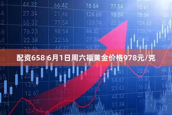 配资658 6月1日周六福黄金价格978元/克