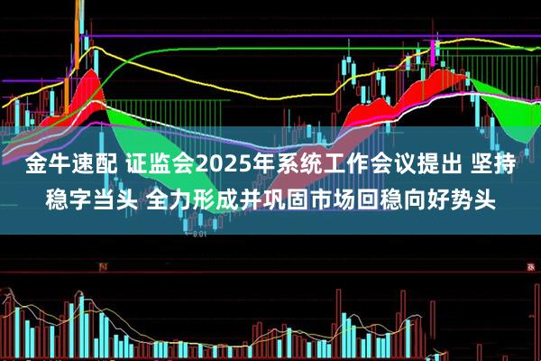 金牛速配 证监会2025年系统工作会议提出 坚持稳字当头 全力形成并巩固市场回稳向好势头